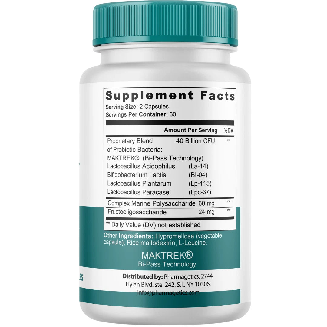 Fungus Elimination Extreme Toenail Treatment Probiotic - 60 Capsules