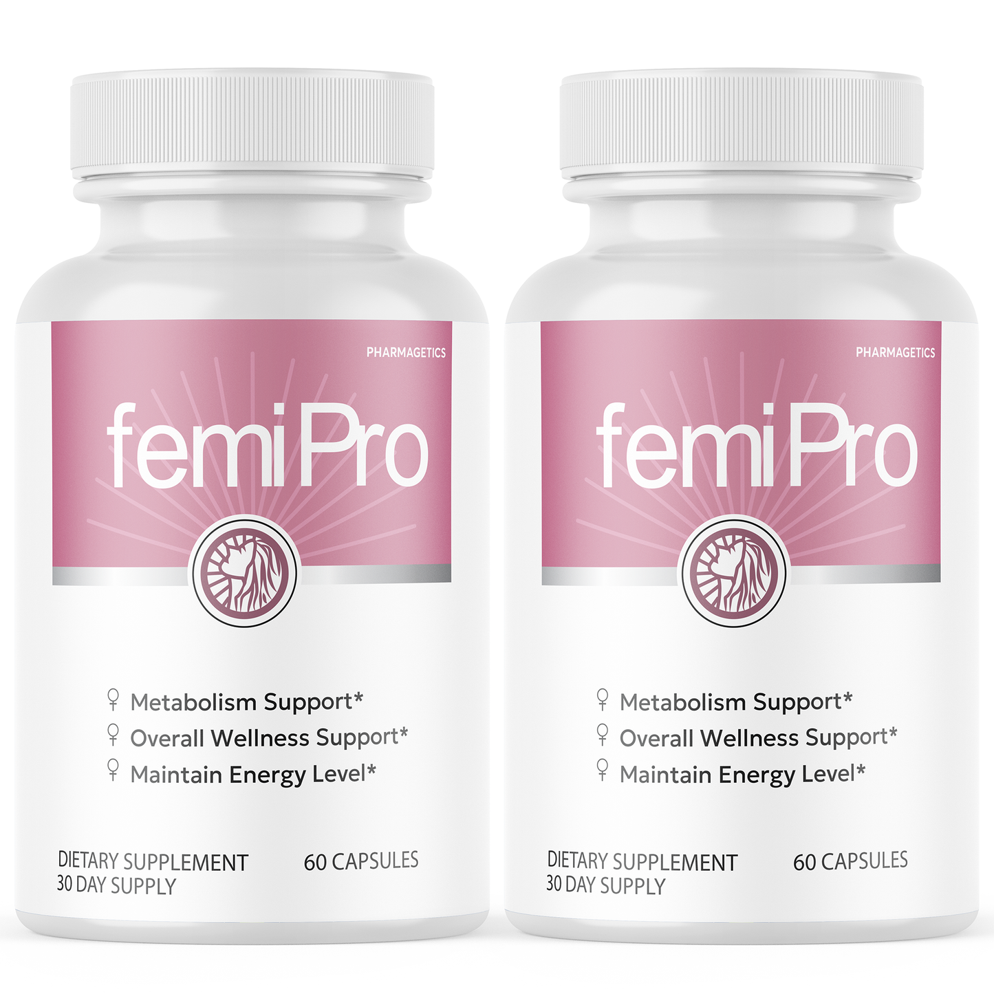 FemiPro Metabolism and Overall Wellness Support Supplement 60 Capsules