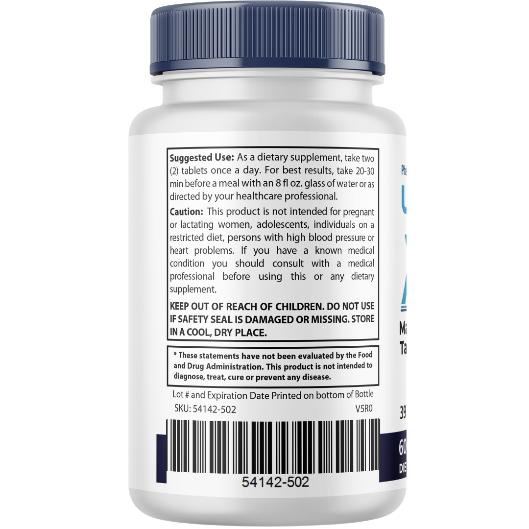 Ultra Peak XL Male Performance Stamina Energy Support Supplement 60 Tablets