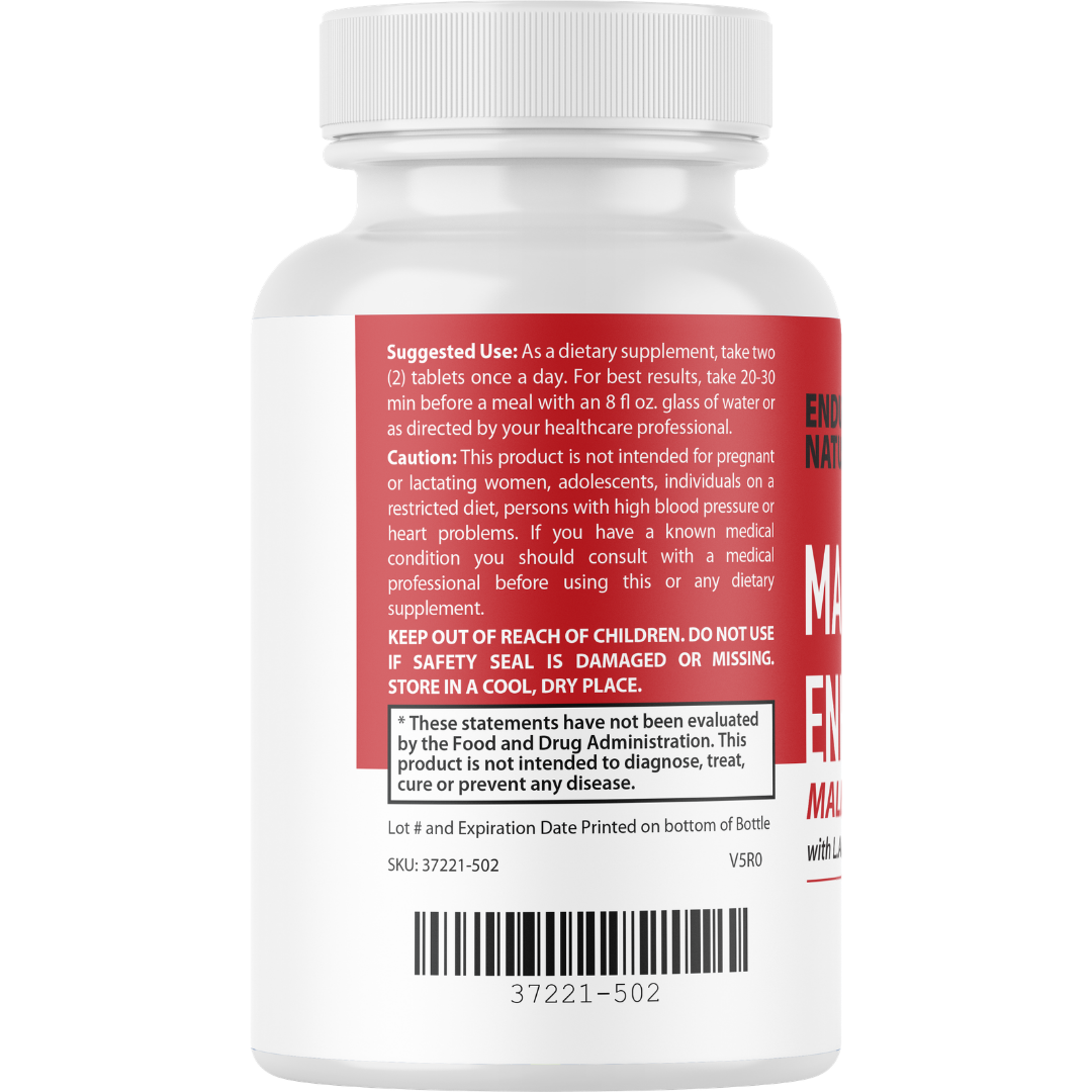 Endura Naturals Male Enhancement Male Health Support 60 Tablets