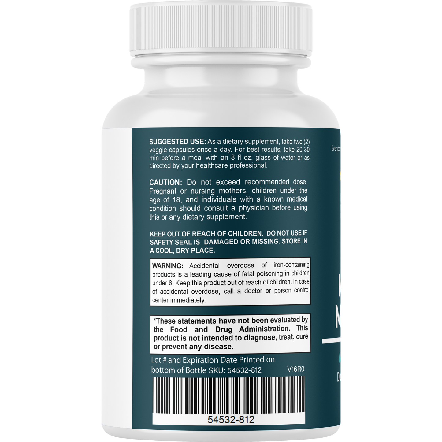 Memo Matrix Brain Health Support Supplement 60 Capsules
