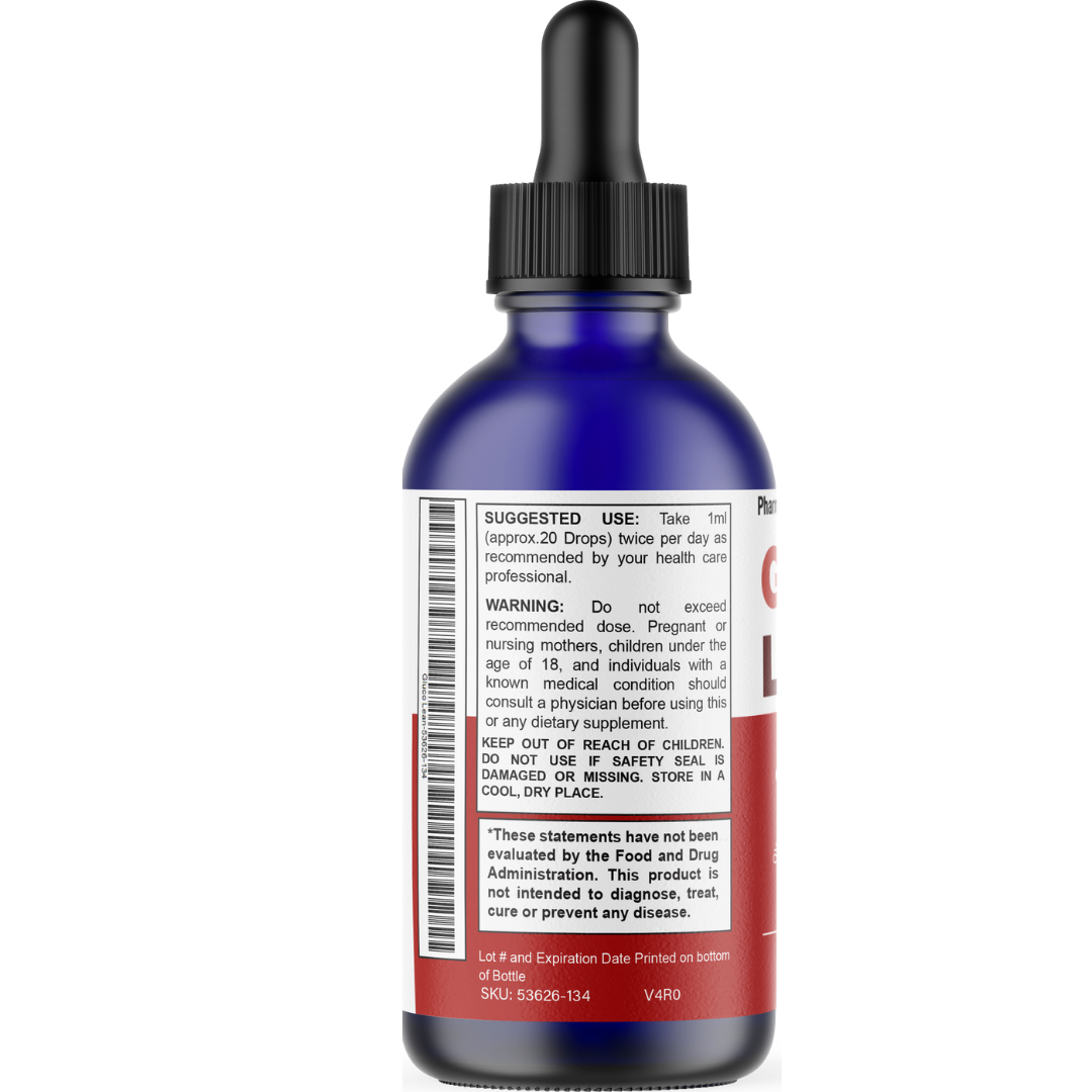 Glyco Lean Drops, GlycoLean Premium Liquid Drop Supplement 60ML