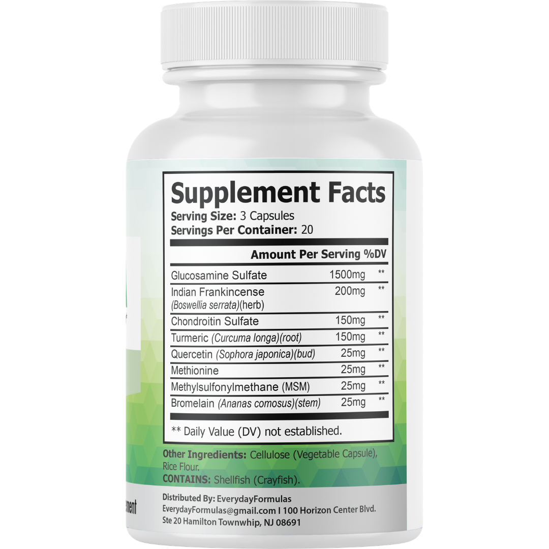Nervala Nerve Pain Relief Neuropathy Supplement 60 Capsules