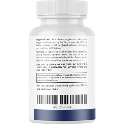 Vasotrexx Maximum Prostate Health Support Supplement 60 Capsules