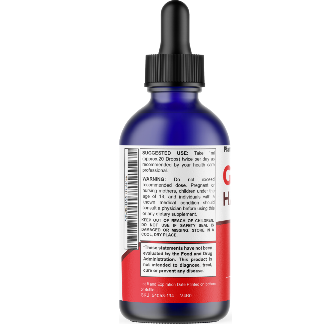 Glyco Harmony Blood Sugar Support Drops Liquid Metabolic Health 60ML