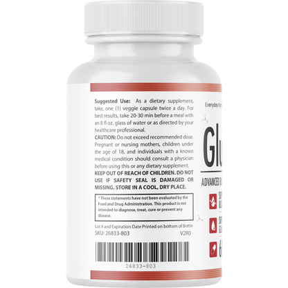 Glucofort Advanced Blood Sugar Support Formula 60 Capsules