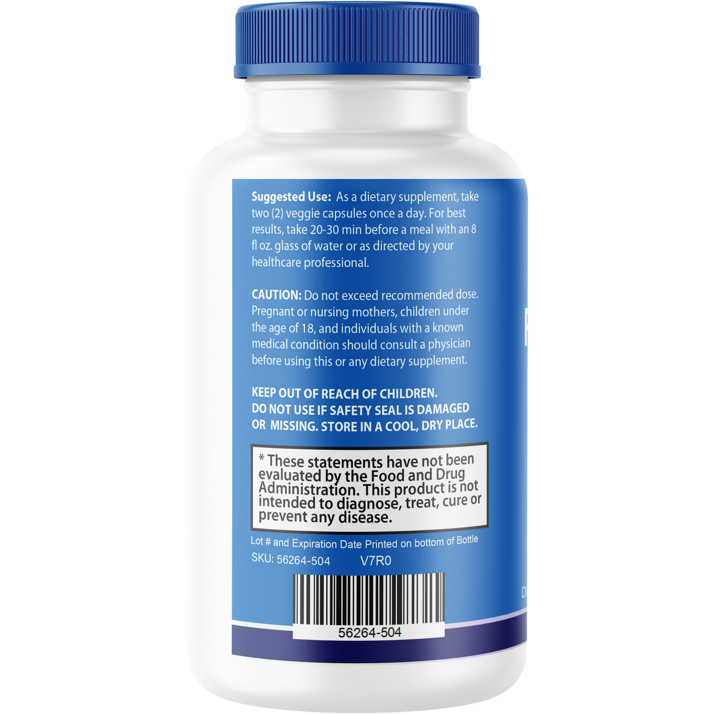 FlowStrong (5 Pack) Prostate Supplement for Men – Advanced Prostate Wellness Formula with Saw Palmetto, Pygeum, Plant Sterols, Zinc & Selenium – Daily Men's Health Support