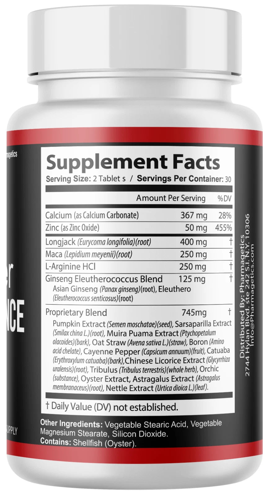 BioBooster Max Performance Male Health Support - 60 Tablets