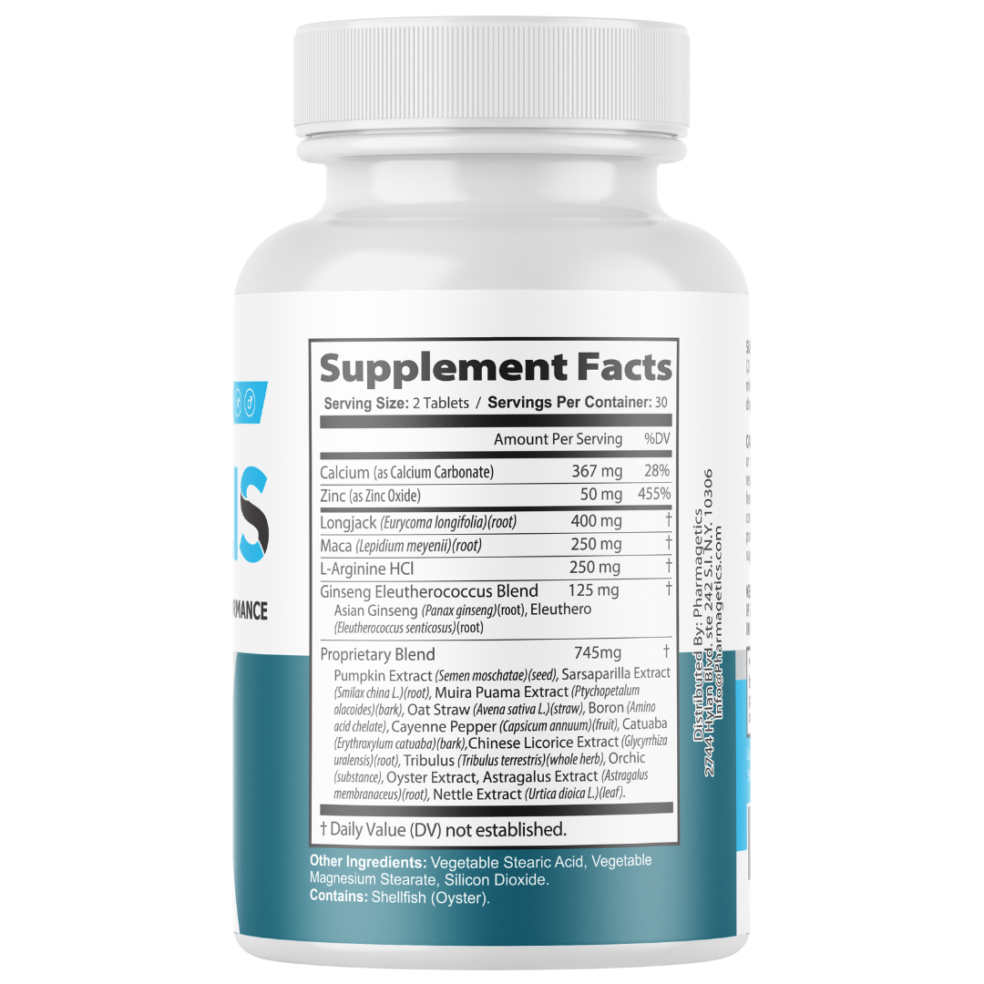 Vialis Advanced Male Performance Support Formula 60 Tablets