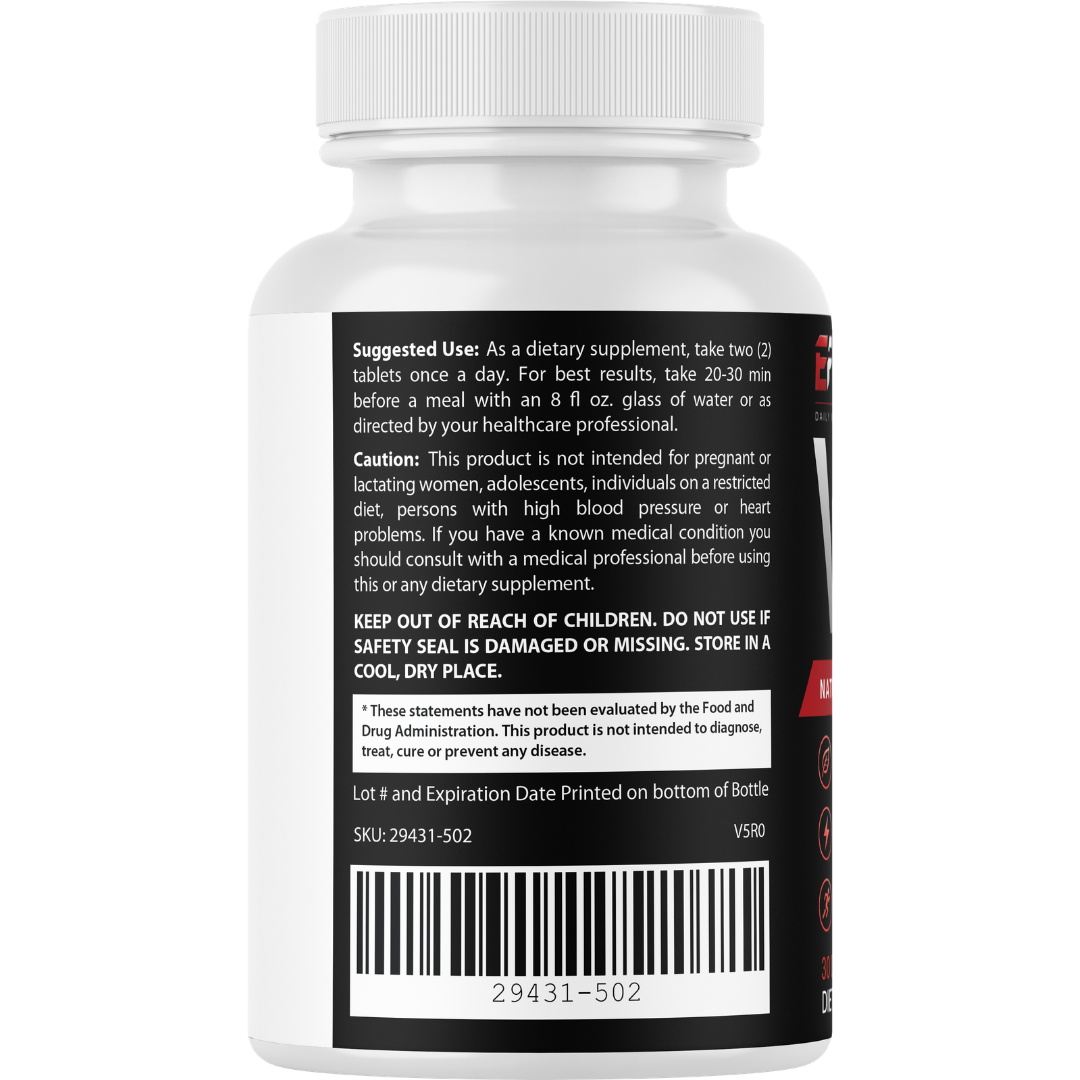 Viril X Male Vitality And Stamina Support Supplement 60 Tablets