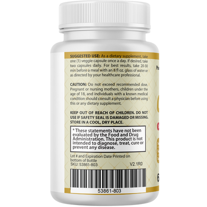 Glycocept Advanced Blood Support Supplement Glyco Cept 60 Capsules