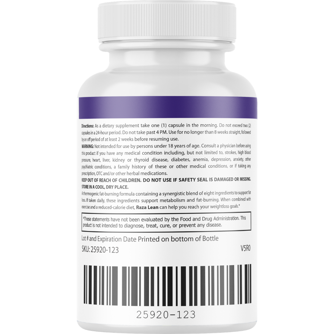 RazaLEAN Maximum Strength 60 Capsules