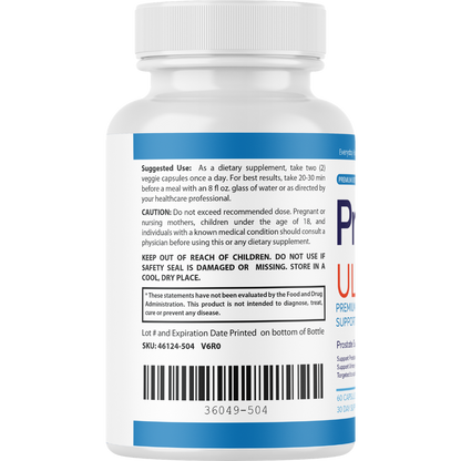 Prostate Ultra Premium Prostate Health Support Formula 60 Capsules