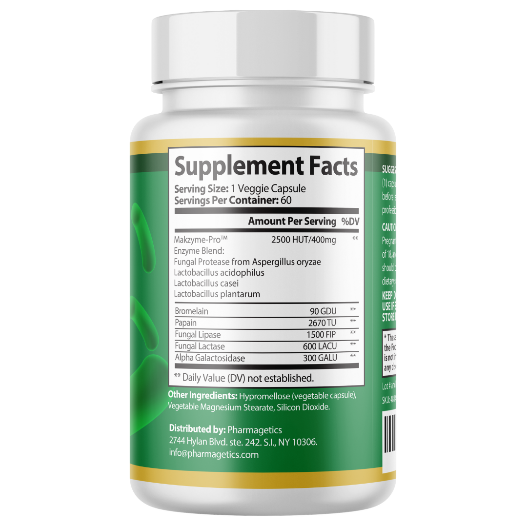 GoldenFrib Formula for Probiotic and Gut Health Support 60 Capsules