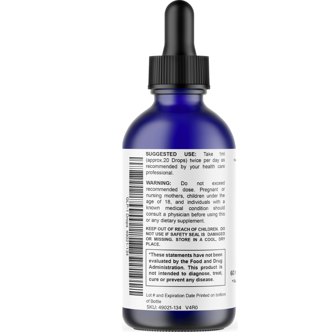 GLP-1 Capsules Weight Management Support, Vegan Supplement 60ML