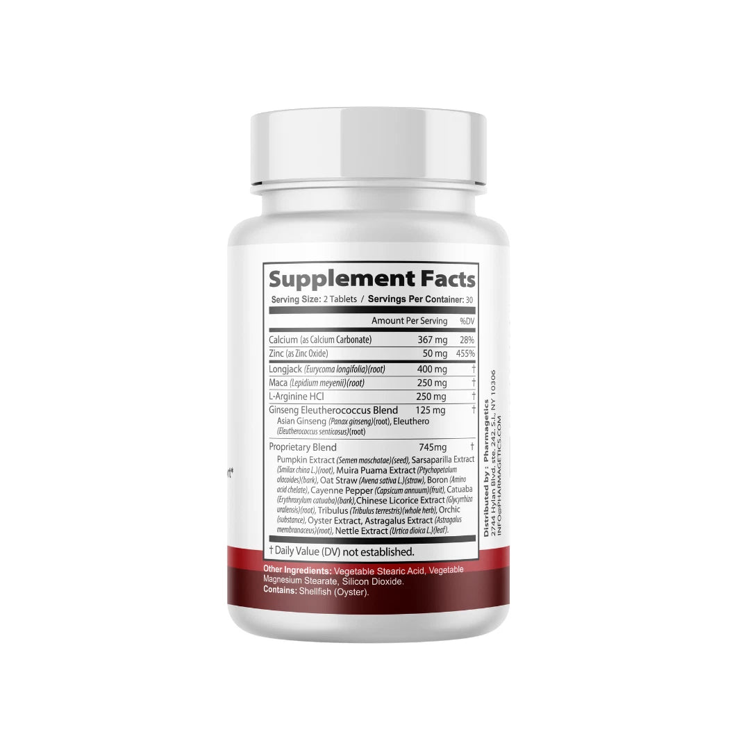 BioPeak Male Performance Supplement, Energy Support 60 Tablets