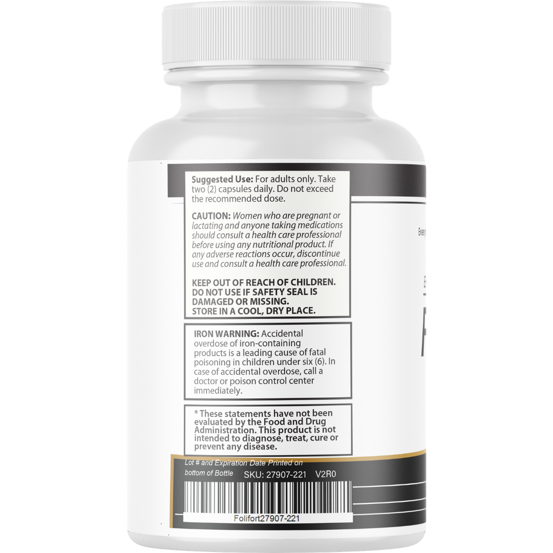 Folifort Hair Growth Supplement 60 Capsules