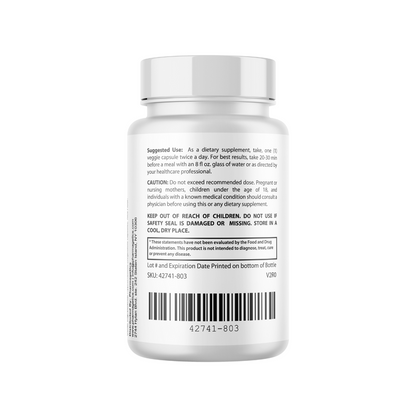 Plantsulin Healthy Blood Sugar Support Supplement 60 Capsules