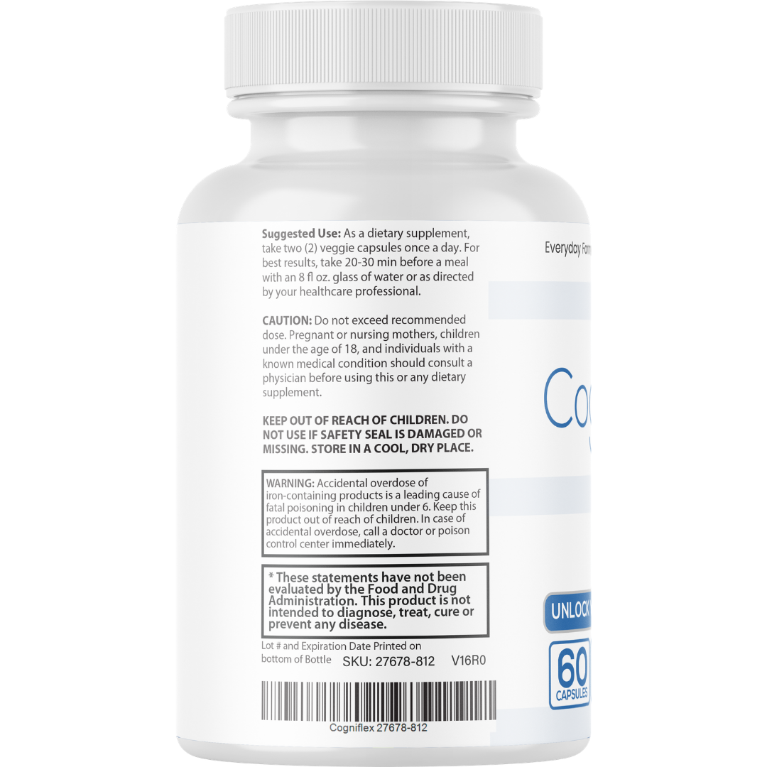 Cogniflex Healthy Mind Cognitive Brain Booster 60 Capsules