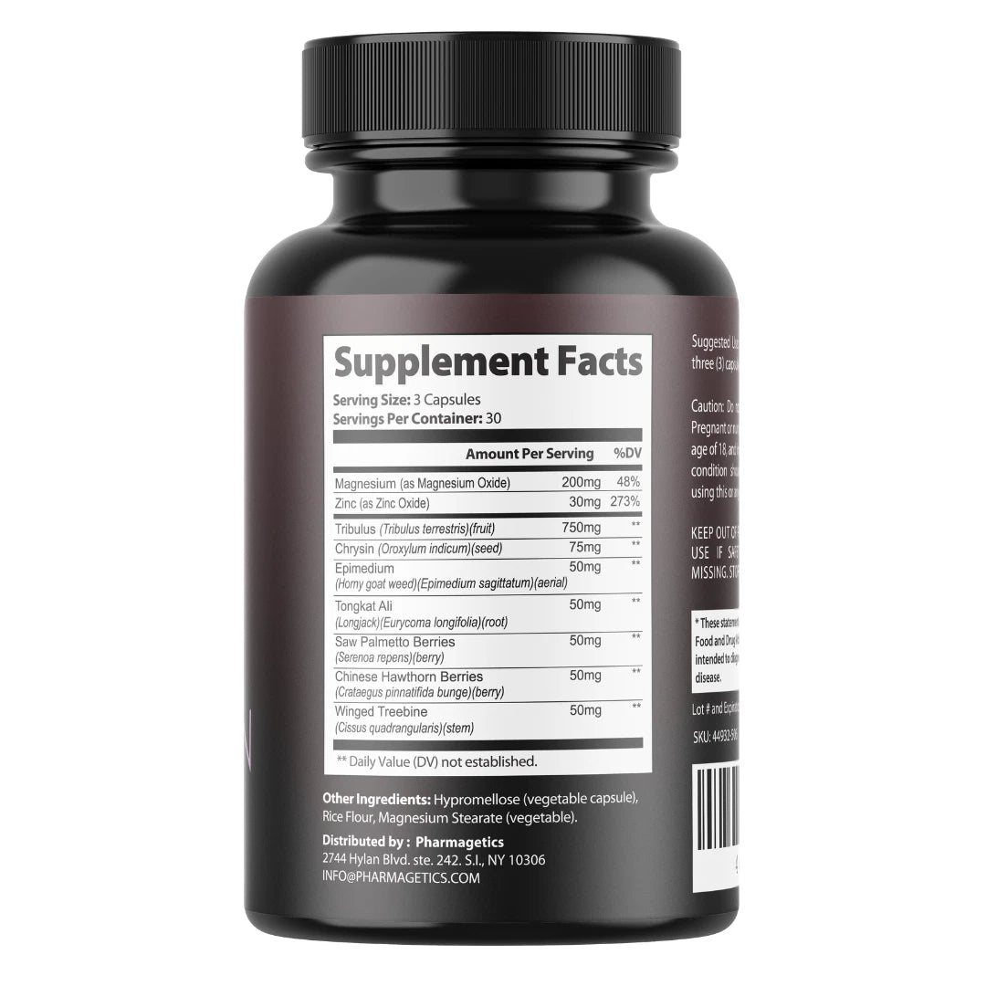 Nexalyn Pills for Men Advanced Formula - Nexa Lyn Male Support 90 Capsules