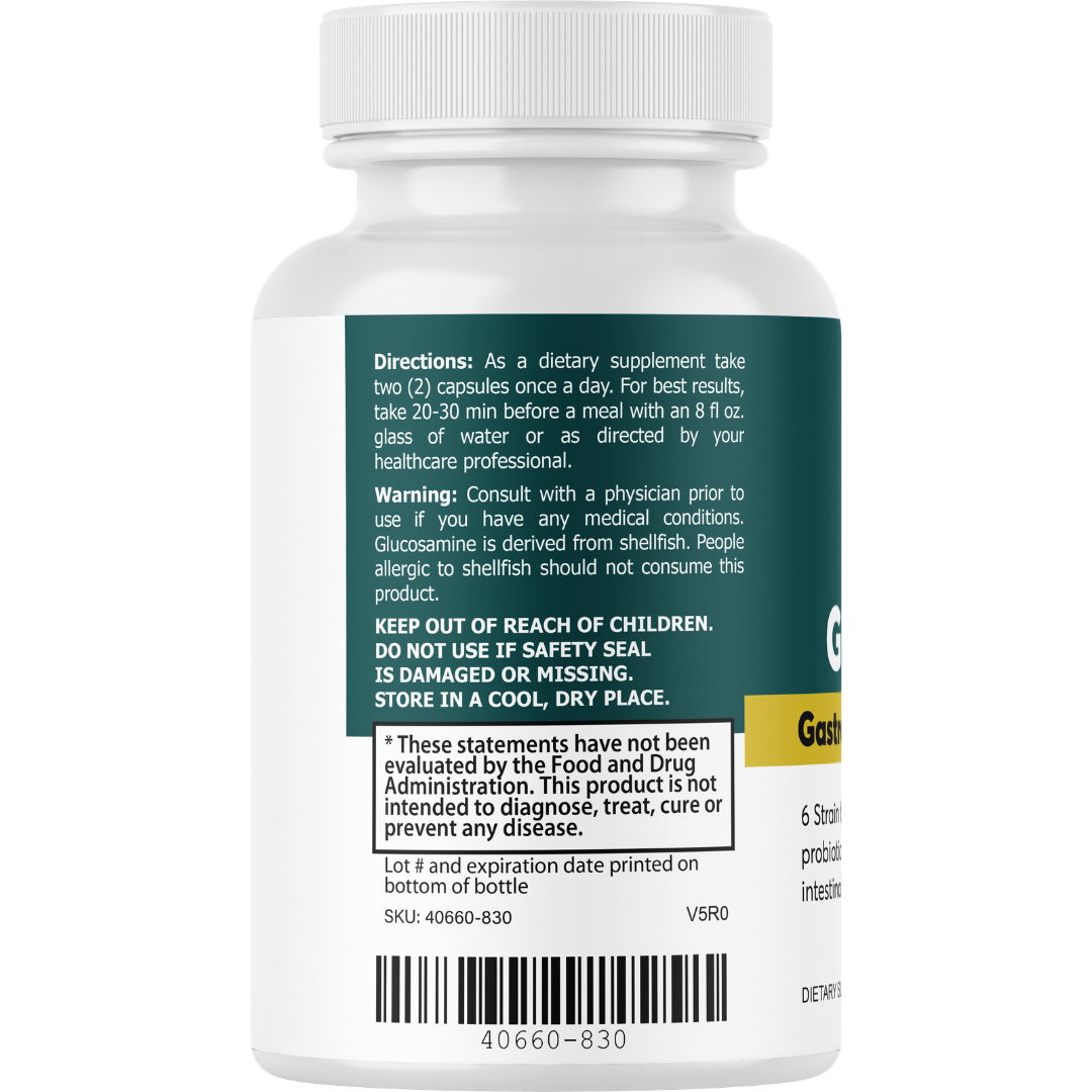 GI Revitalize - Gut Health Supplements, Probiotics for Gut Health 60 Capsules