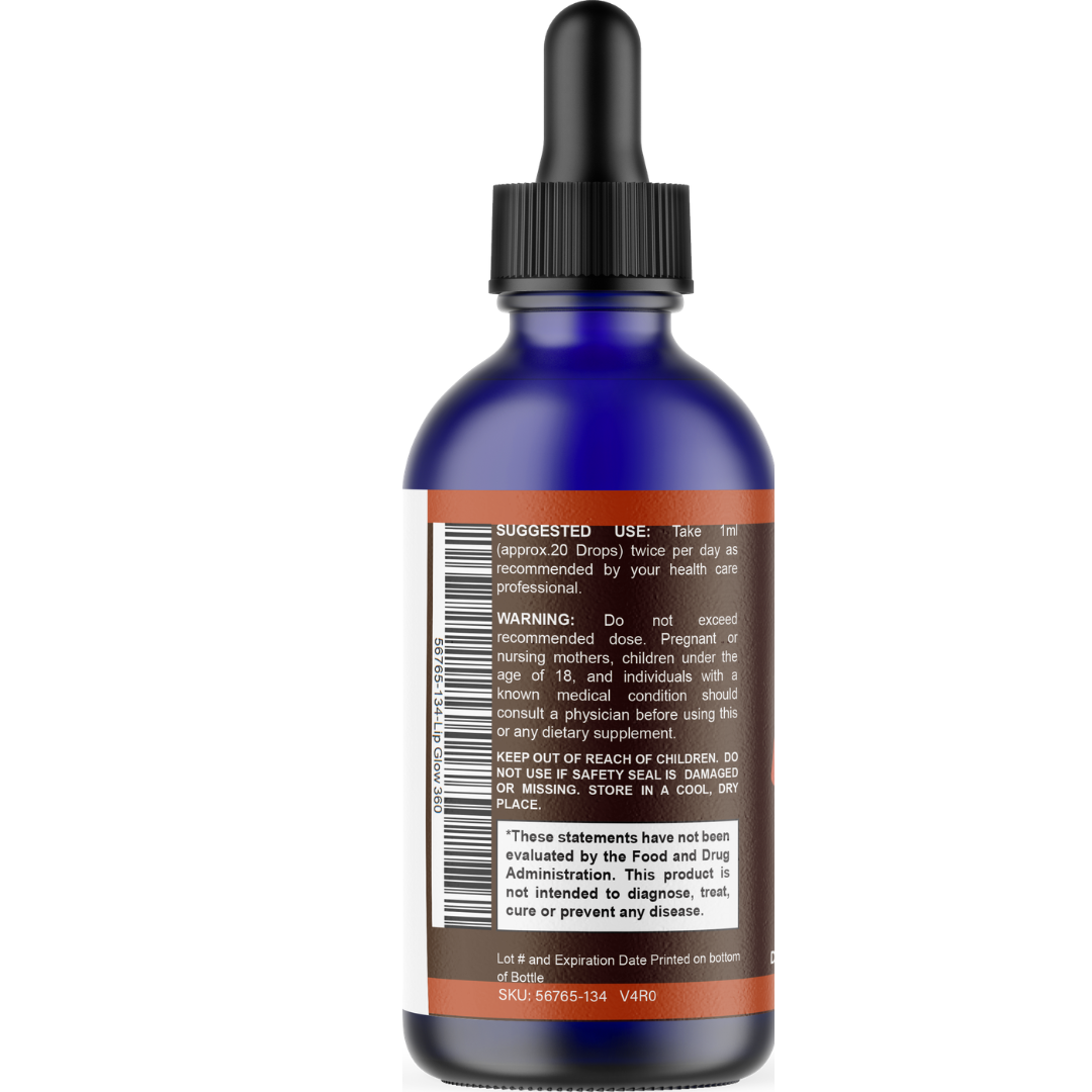 Lipo Glow 360 Drops (3 Pack) – Advanced Liquid Amino Acid Formula – L-Arginine, L-Glutamine & L-Tryptophan