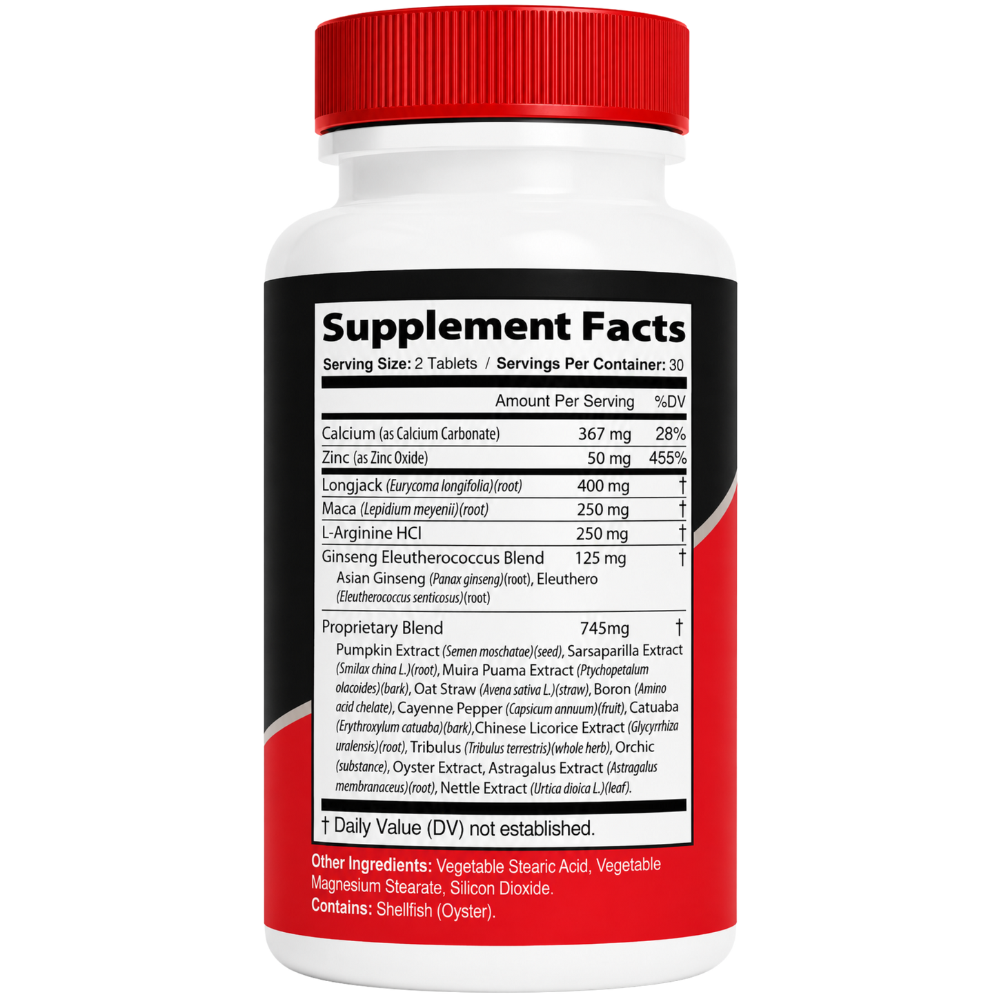 OmniSurgeXL (4 Pack) Male Performance – Men's Daily Vitality Formula with Longjack, Maca, L-Arginine, Ginseng, Tribulus, Pumpkin Seed & Zinc