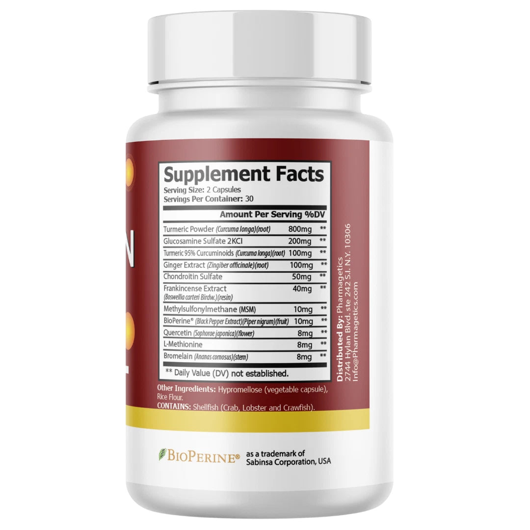 Nervogen Pro Pills Formulated Nerve Pain Relief Supplement 60 Capsules
