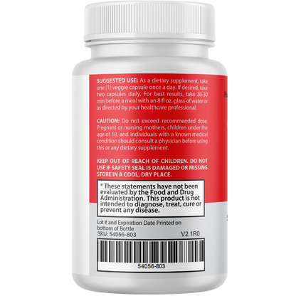 Glyco Pulse Blood Sugar Support Supplement Metabolism & Energy 60 Capsules