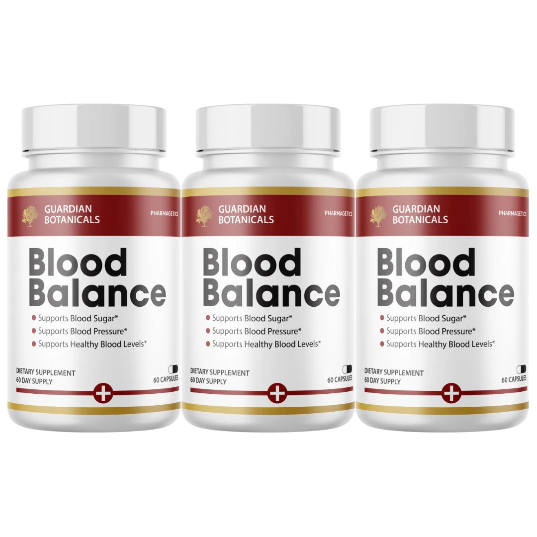 Guardian Botanicals Blood Balance Supplement, Healthy Blood Formula 60 Capsules