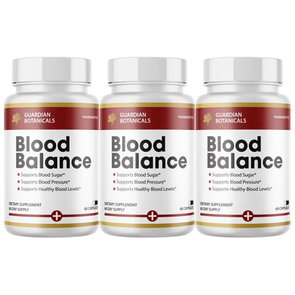 Guardian Botanicals Blood Balance Supplement, Healthy Blood Formula 60 Capsules