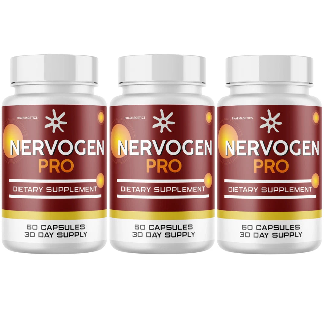 Nervogen Pro Pills Formulated Nerve Pain Relief Supplement 60 Capsules