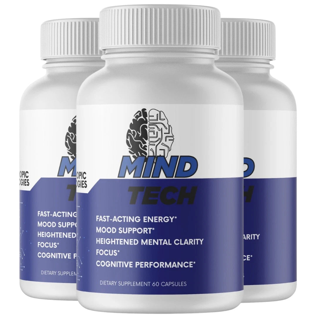 Mind Tech Brain Health Support, Mental Clarity Formula 60 Capsules