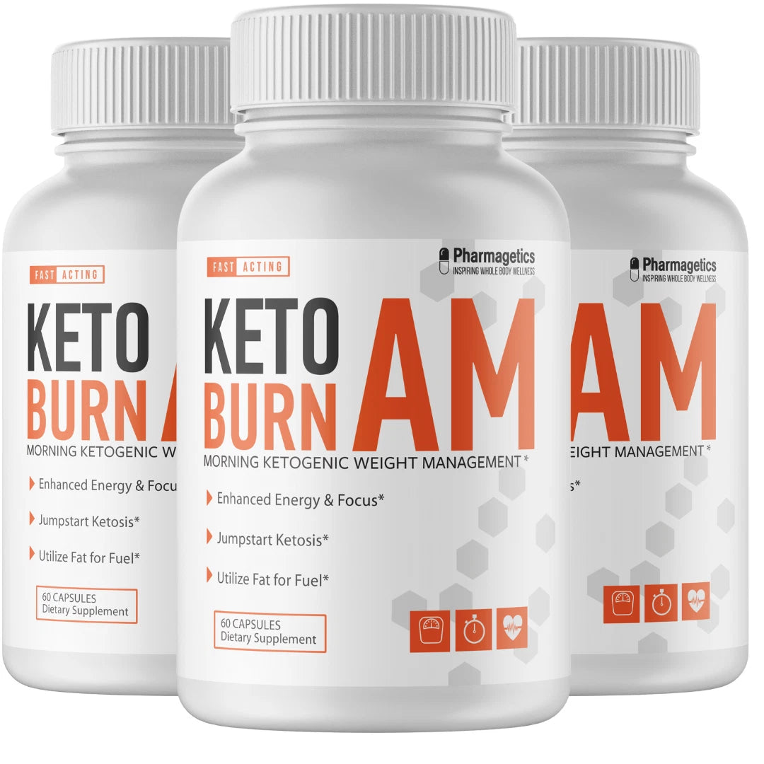 Keto Burn AM Weight Management Support - 60 Capsules