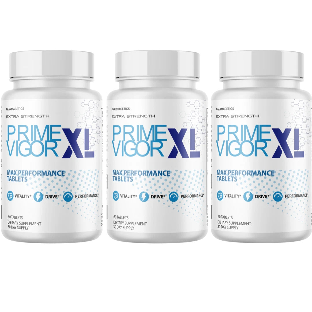 Prime Vigor XL Max Male Performance Supplement - 60 Tablets