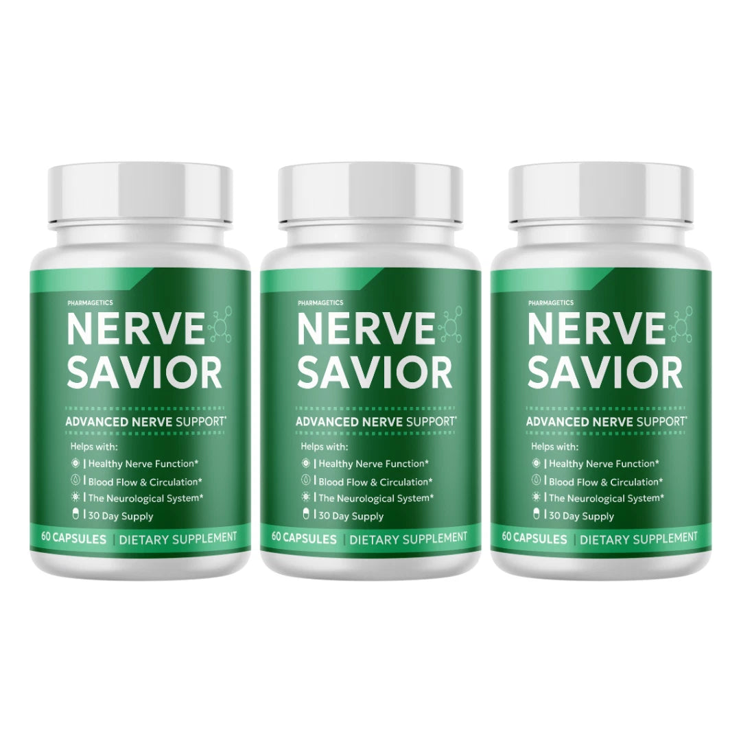 Nerve Savior Advanced Nerve Support Formula - 60 Capsules