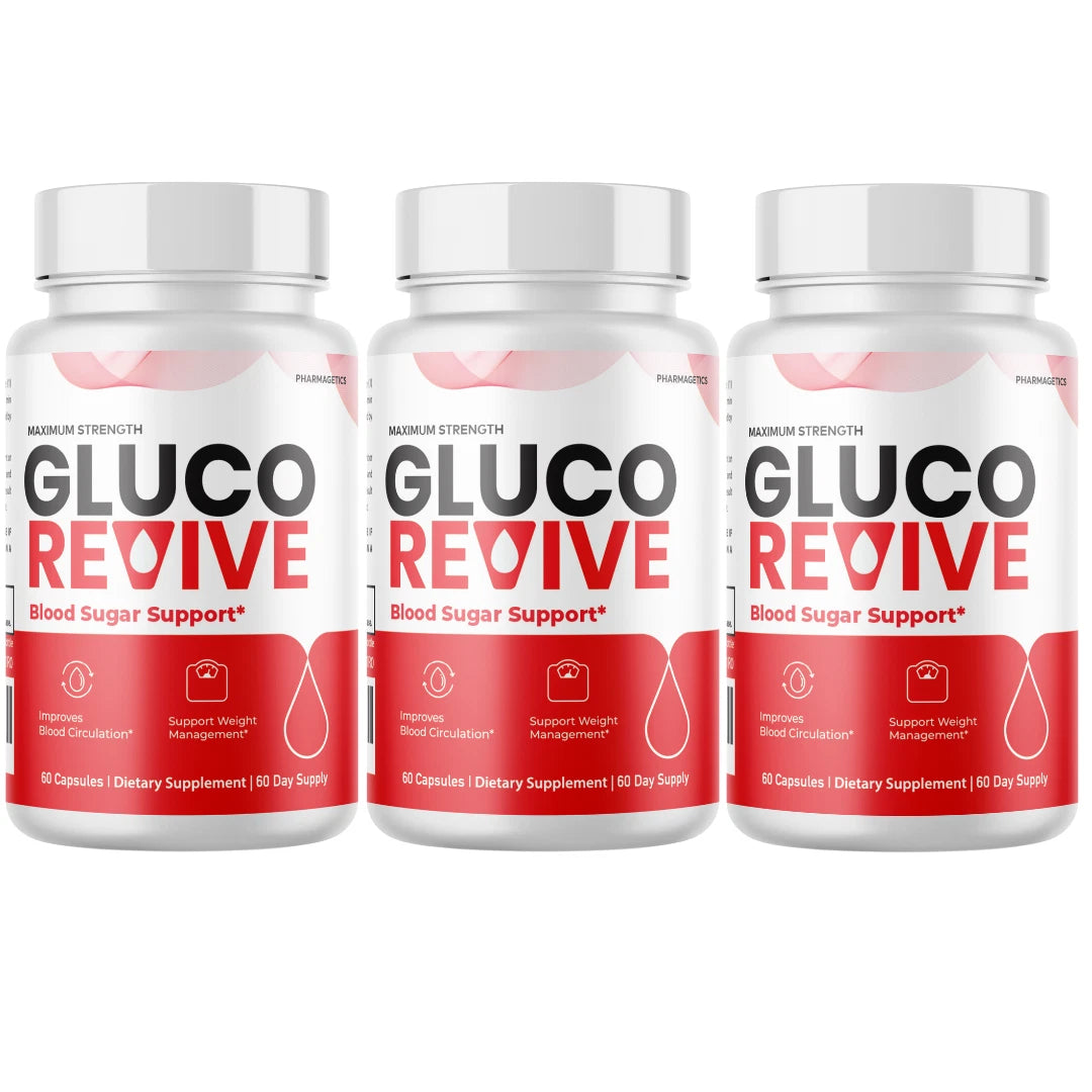 Gluco Revive Blood Sugar Health Support - 60 Capsules