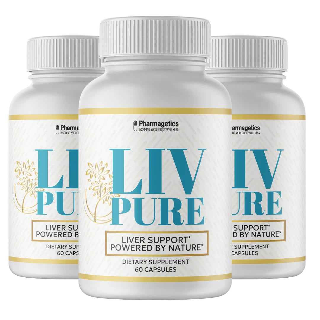 Liv Pure Capsules For Liver Detox and Health Support - 60 Capsules