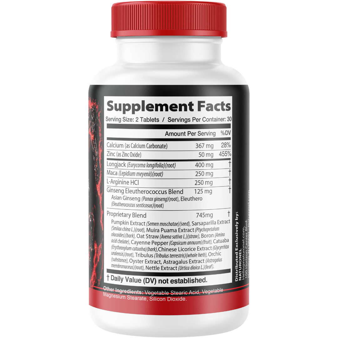 Stallion Power (2 Pack) – Advanced Men's Vitality Supplement with Longjack, L-Arginine, Ginseng, Maca & Zinc – Energy & Endurance Support