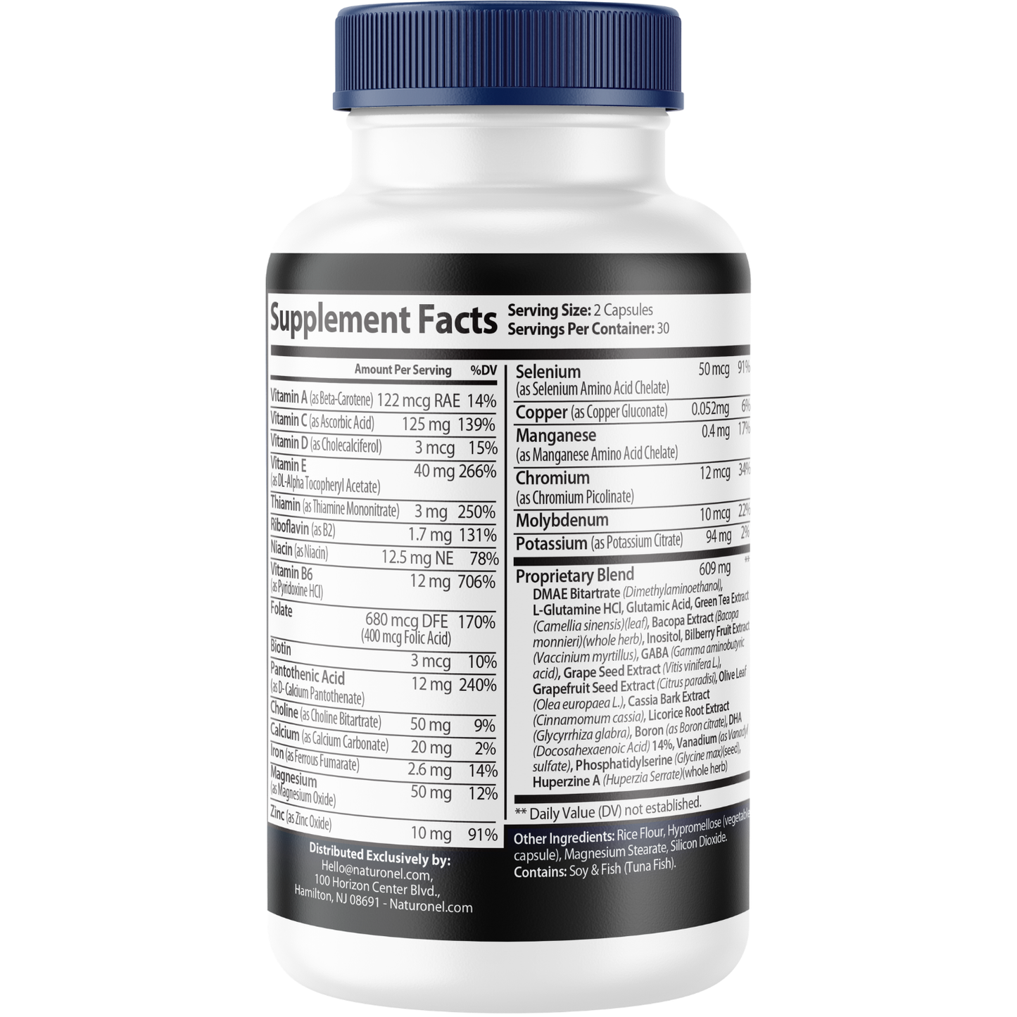 Memo Surge – Advanced Nootropic Brain Supplement for Memory, Focus & Mental Clarity – Cognitive Support Formula with DMAE, Bacopa, Huperzine A, Phosphatidylserine, GABA & Vitamins