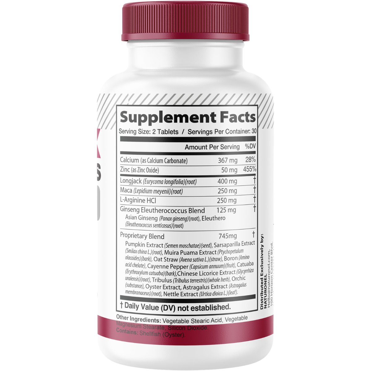 ERAMAX Men’s Performance Tablets (12 Pack) – Potency & Power Formula with Longjack, Maca, L-Arginine, Ginseng, Zinc & Herbal Blend