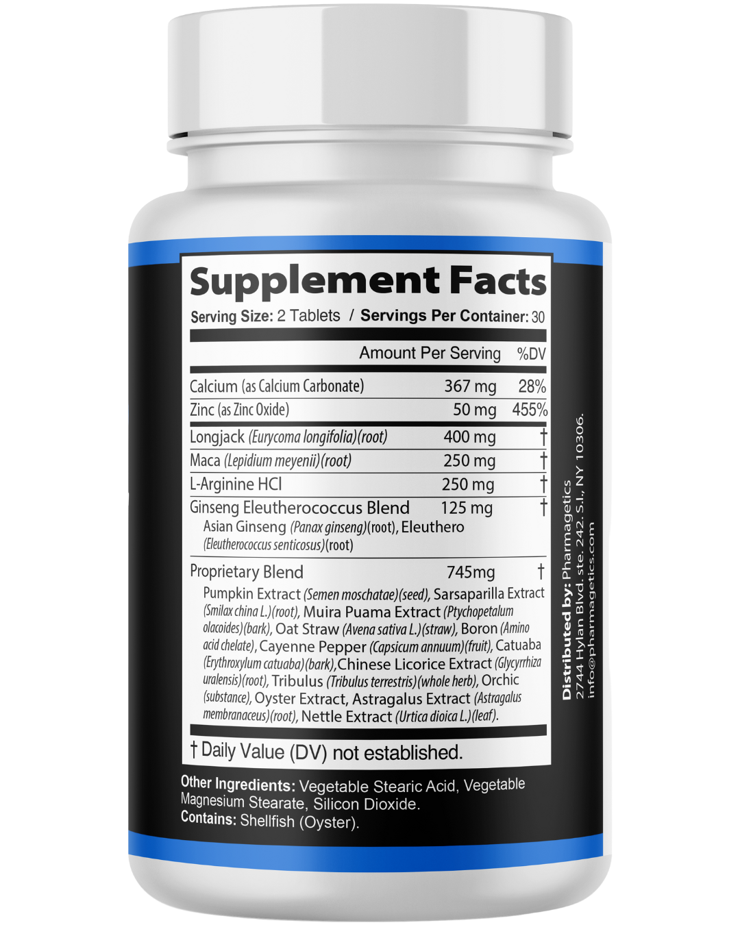 Alpha Boost Male Performance Support Supplement 60 Capsules