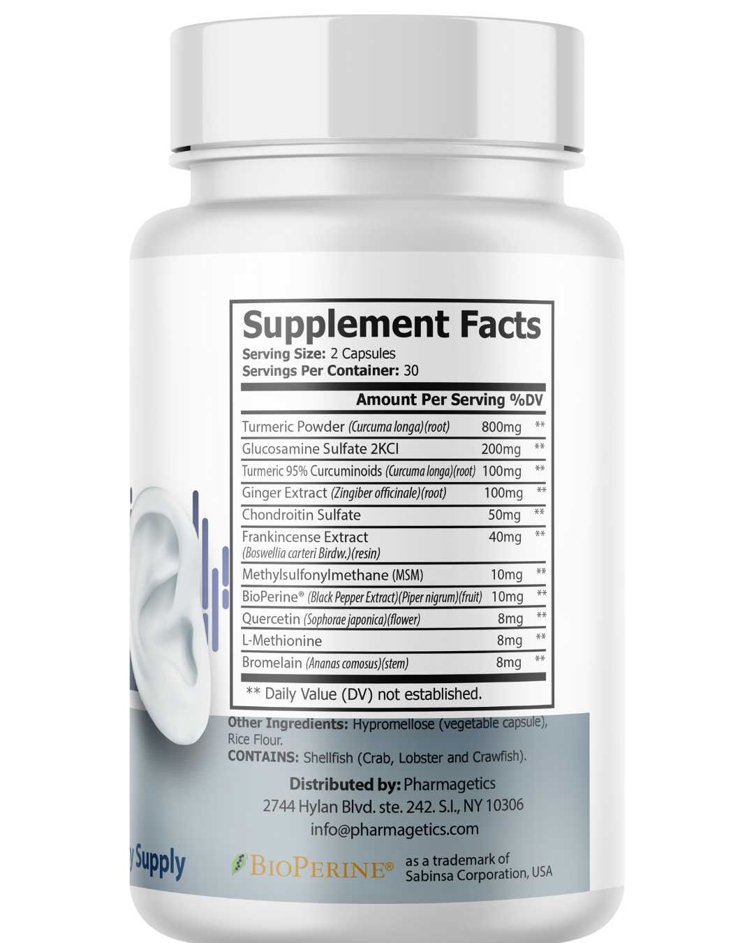 Sonus Zen- Clear Hearing Support Formula, Tinnitus Relief 60 Capsules