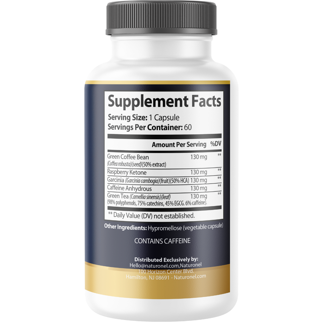 Male Appetite Suppressant Supplement for Men (3 Pack) – Premium Weight Management Formula with Green Coffee Bean, Garcinia Cambogia, Raspberry Ketones, Green Tea & Caffeine