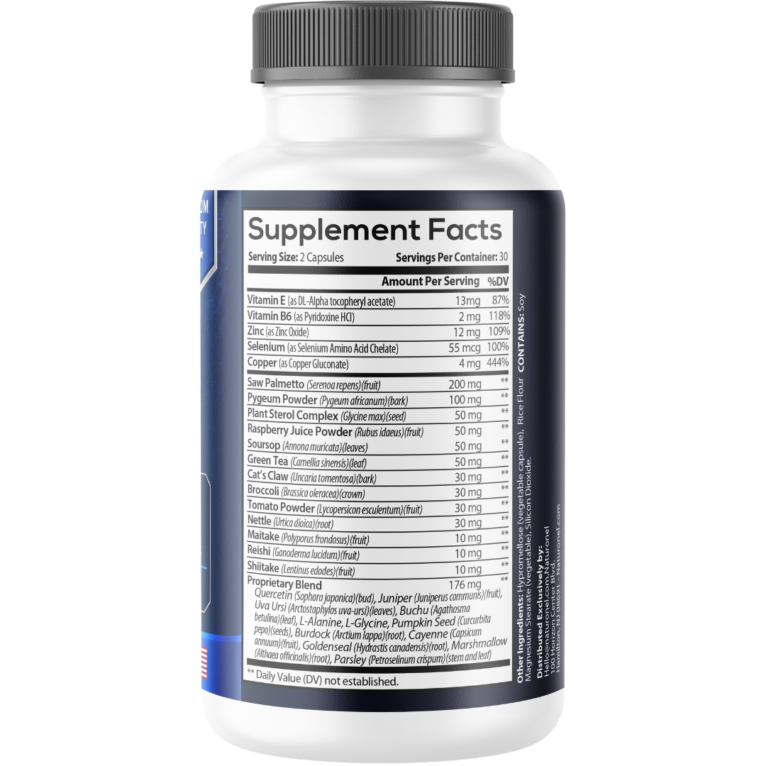 Ultra Prostate Formula for Men (5 Pack) – Advanced Prostate Support Supplement with Saw Palmetto, Pygeum, Plant Sterols, Zinc, Selenium & Lycopene – Supports Urinary Flow & Men's Wellness