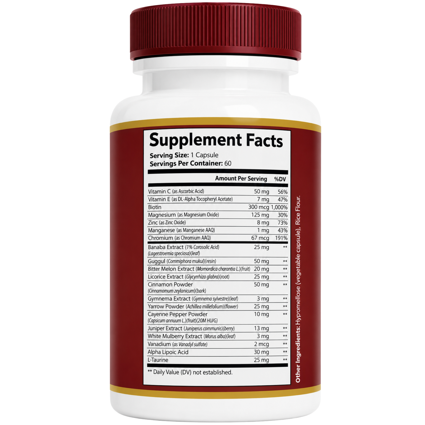 Cardio Ease (2 Pack) Advanced Multi-Ingredient Formula with Vitamins, Minerals & Botanical Extracts, Daily Dietary Supplement with Vitamin C, Vitamin E, Chromium, Alpha Lipoic Acid & L-Taurine