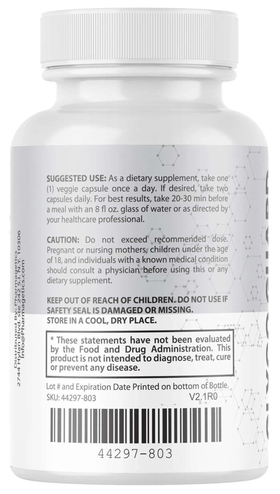 Glyco Guard Blood Sugar Support & Glycogen Control Supplement 60 Capsules