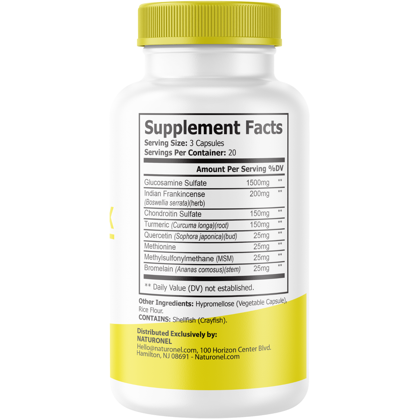 ArticulaFlex (2 Pack) Joint Support Supplement with Glucosamine Sulfate 1500mg, Boswellia, Chondroitin, Turmeric, MSM & Bromelain, Joint Comfort & Mobility Formula