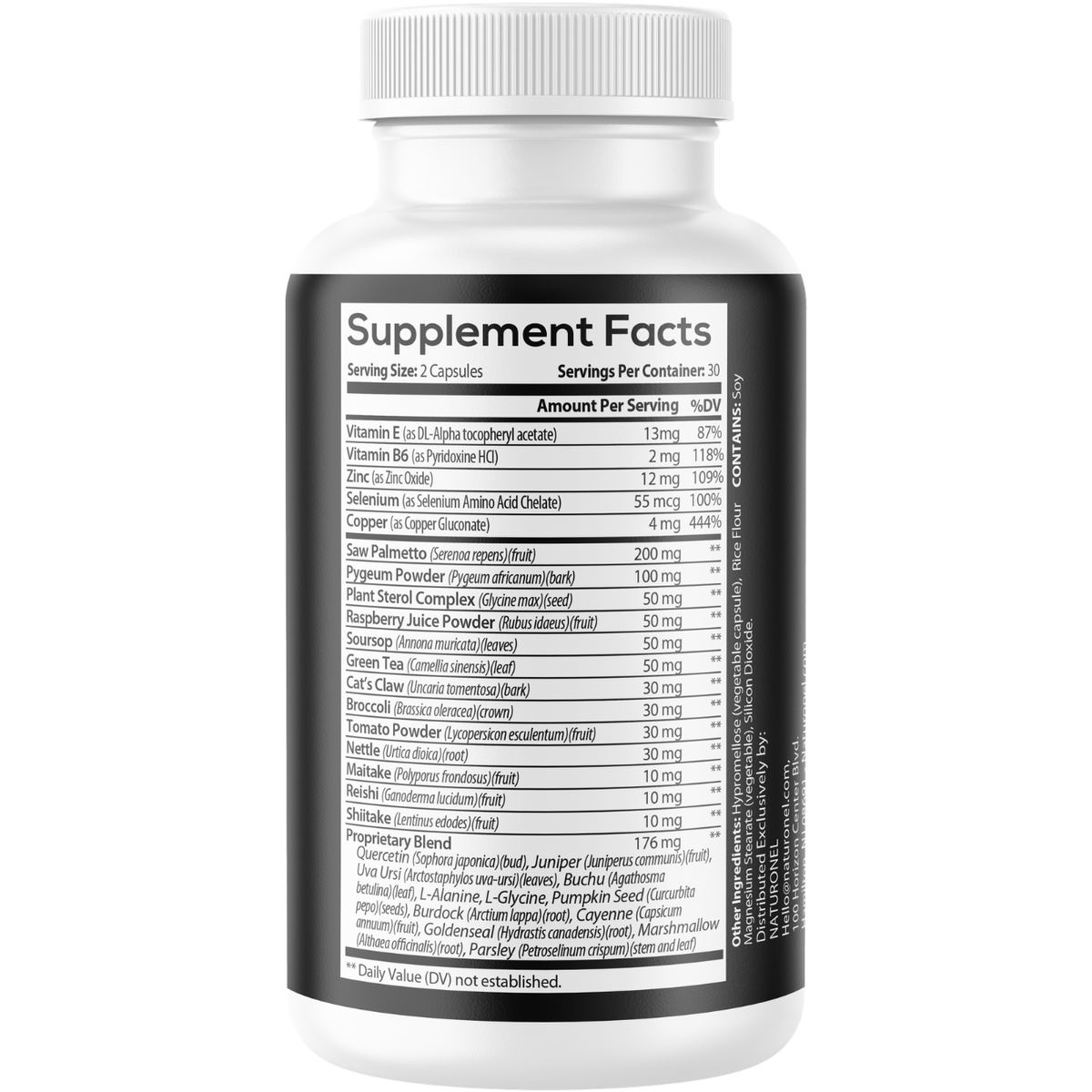 Prostaveda (12 Pack) Prostate Support Capsules for Men – Saw Palmetto, Pygeum, Plant Sterols, Zinc, Selenium, Green Tea, Reishi & Shiitake