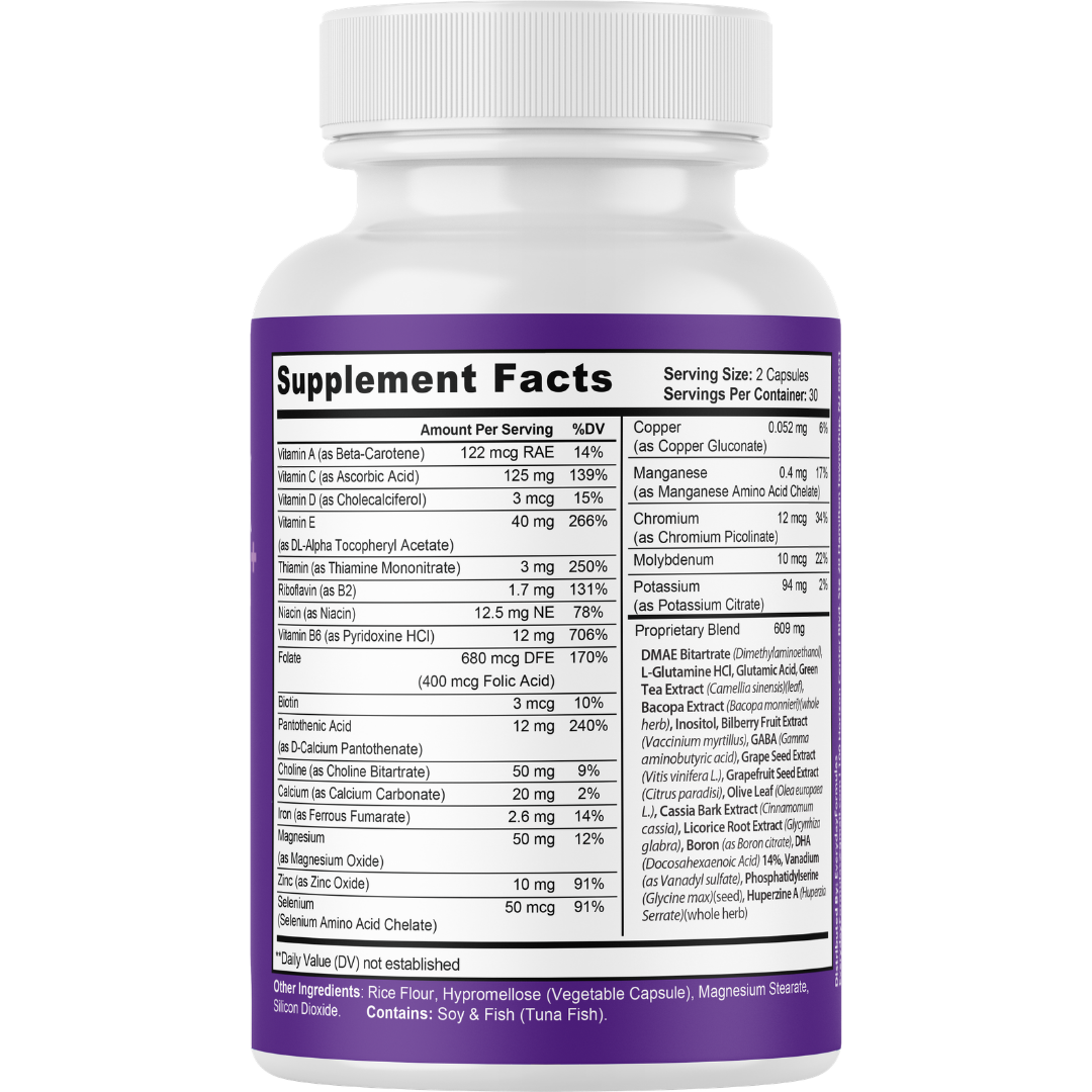 Apex Neuro Elite Brain Health Support Supplement 60 Capsules